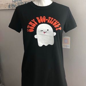 Lularoe Halloween Liv Tee “stay boo-tiful!” NWT
